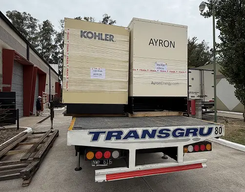 Equipos de energía almacenados en Ayron Energy