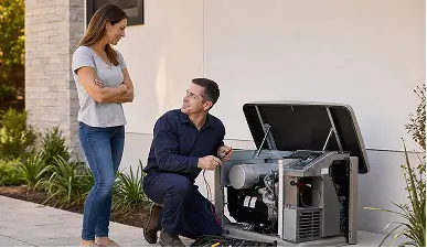Instalación de generadores eléctricos domiciliarios