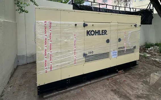 Instalación grupo electrógeno KOHLER 150 KVA