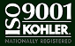ISO 9001 Kohler logo